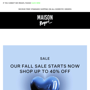 fall SALE 💙