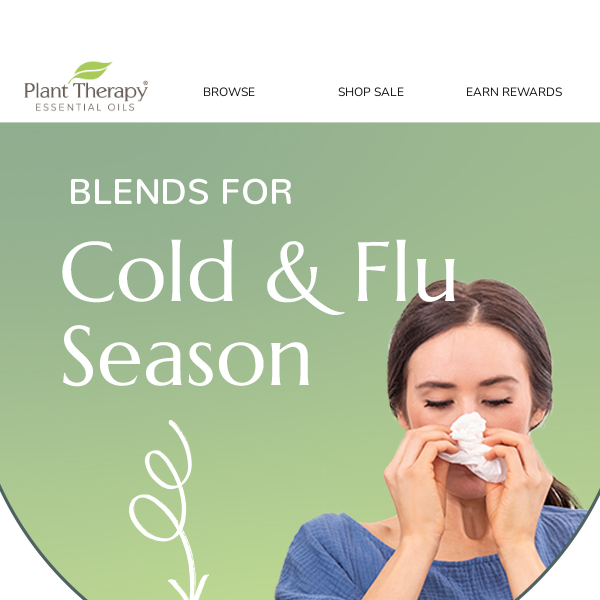 Essential Oil Blends for Cold & Flu Season ❄️