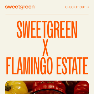 sweetgreen x flamingo estate