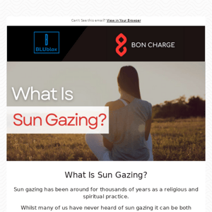 What is Sun Gazing?