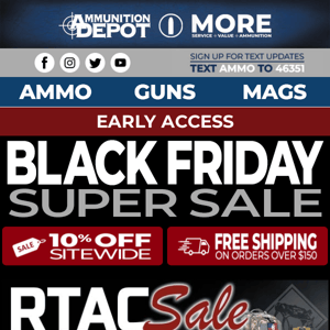 Get In On These Black Friday Deals Early!