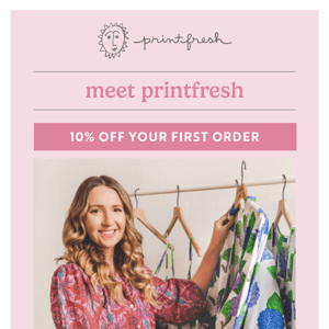 Welcome To Printfresh - Here's your 10% Off!