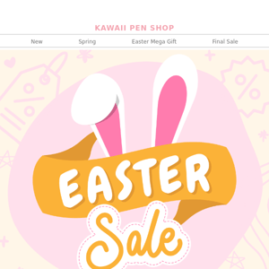 Bunny Bash🐰🎉: 70% OFF Everything!🛍️