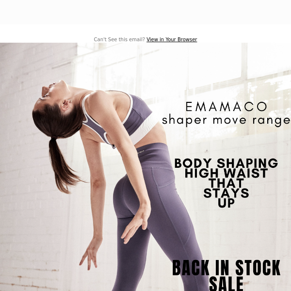 $50 Sale Ends Tomorrow @Emamaco Activewear - Emamaco