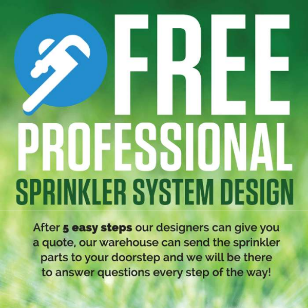 FREE Professional Sprinkler Design!