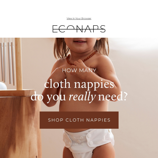 How many cloth nappies do you need?