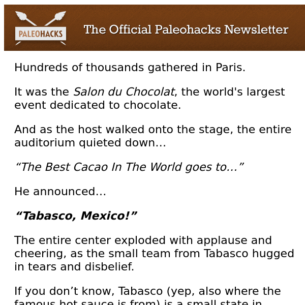 This secret snack won the Paris Chocolate Show
