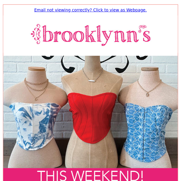 Celebrate 4th of July with 20% OFF storewide! Shop in-store or online at www.brooklynns.com.