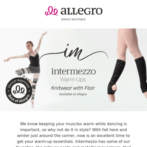 Add some 𝓯𝓵𝓪𝓲𝓻 to your wardrobe with Intermezzo!