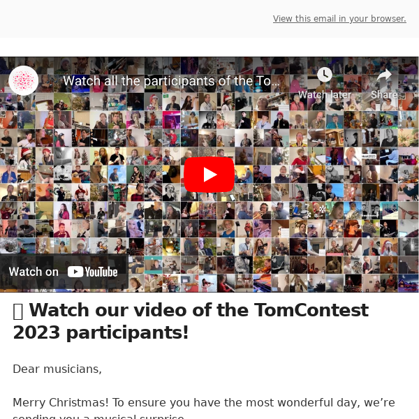 🎶 Discover the TomContest 2023 participants!