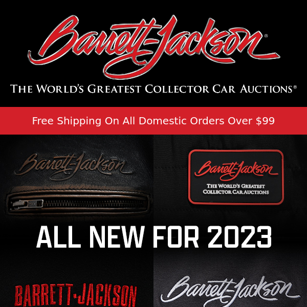 Gear Up For The 2023 Scottsdale Auction With New Barrett-Jackson Apparel – Enjoy This Exclusive First Look