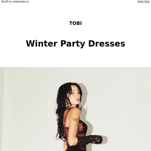 ❄️ WINTER PARTY DRESSES | Starting At $10 ❄️