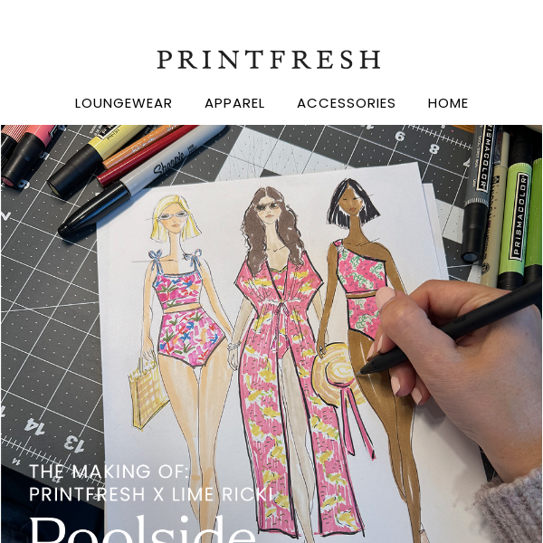 Printfresh + Lime Ricki Makes a Splash 🌊