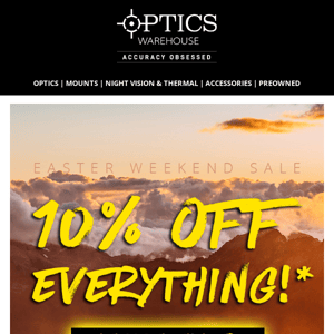 10% Off Everything* is STILL ON! 🔥