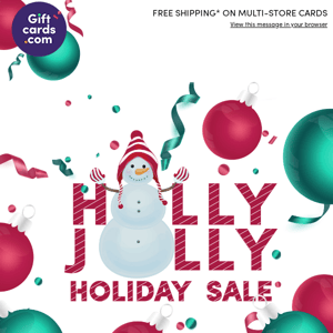 ⛄️ 'Tis the Season for Some Holly Jolly Savings!