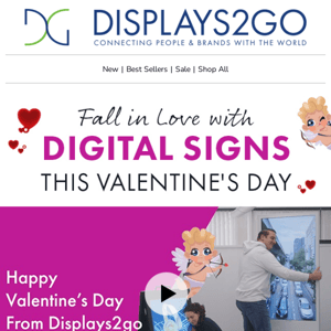 Fall in Love With Digital Signs This Valentine's Day 💘