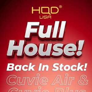 HQD Tech USA - CUVIE PLUS & CUVIE AIR RESTOCK