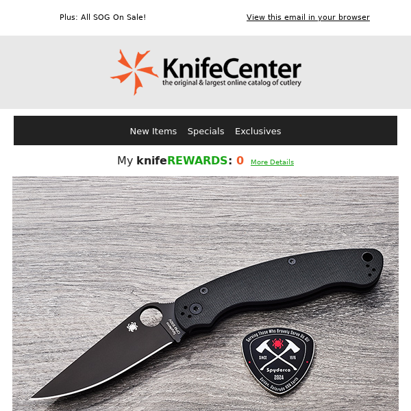 New Knives: Spyderco, Ontario, QSP, Viper