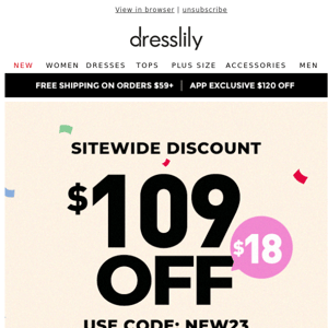 Surprise!! You got sitewide discounts!!