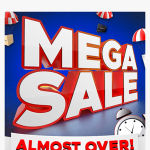 🚨 Almost Over! Mega Sale Up to 80% Off Everything!