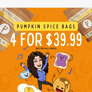 👋Want Pumpkin Spice For $10/Bag?