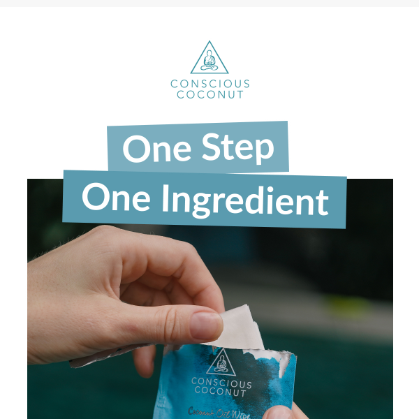 One Ingredient, One Step!