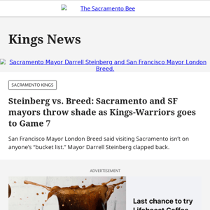 Steinberg vs. Breed: Sacramento and SF mayors throw shade as Kings-Warriors goes to Game 7