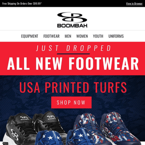 Just Dropped: All New USA Turfs