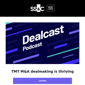 🎧 Good news: TMT M&A dealmaking is thriving