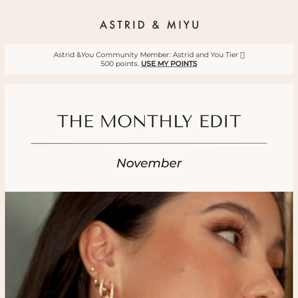 The Monthly Edit: November