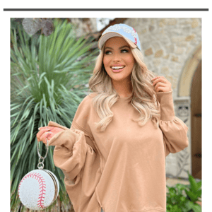 Our Crystal Baseball Purse Is Here!