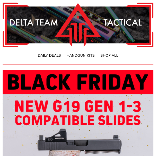 Complete Slides For G19 As Low As $149.99!!!
