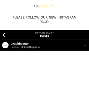 Follow Us On Instagram: @ukashbeauty