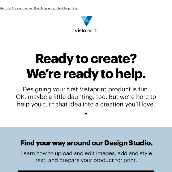 Let’s create! Your first product in 3, 2, 1…
