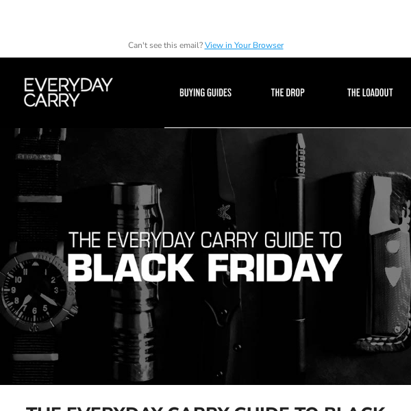 Black Friday is coming and we're here to help