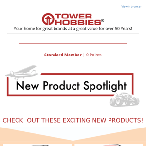 Tower Hobbies ➡️ Check Out These Exciting New Products at Tower Hobbies! +