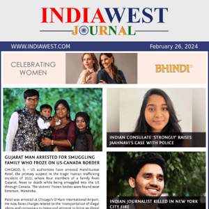 IndiaWest: Today's News, 26 February 2024
