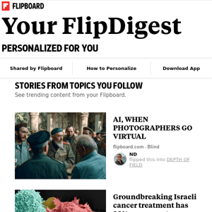 What's new on Flipboard: Stories from Storyboards, Technology, Lifestyle and more