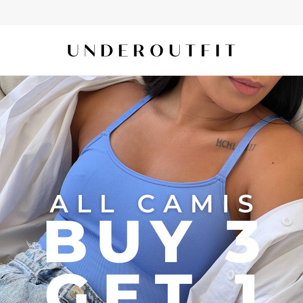 3+1 on the Cami that will change your life - Underoutfit