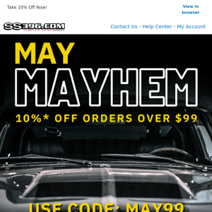 May Mayhem!