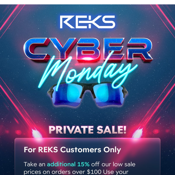 Cyber Monday Preferred Customer Sale