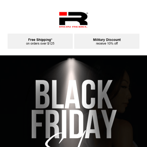 Black Friday Sale! Don't Miss Out!