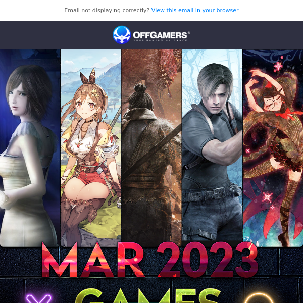 Mar 2023 Games Recommendation