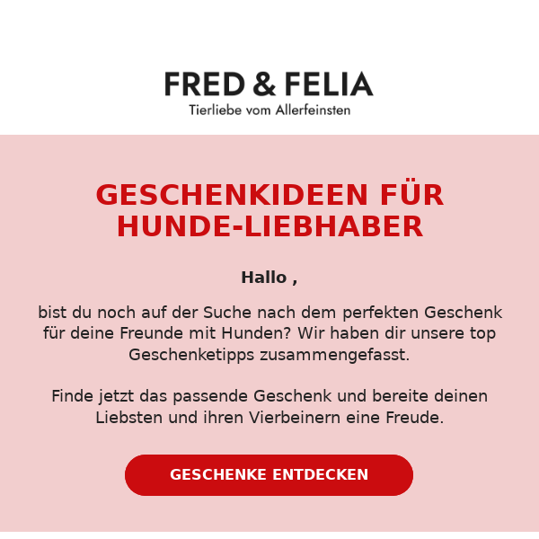 Geschenkideen für Hunde-Liebhaber 🎁