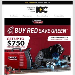 Save Tons of Green When You Buy Red!