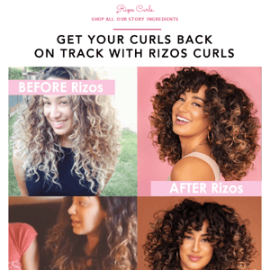 Get Your Curls Back on Track | Before and After