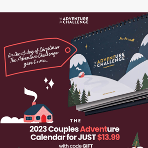 Couples Advent Calendar only $13.99! 😍🎄Item selling out quickly 👀