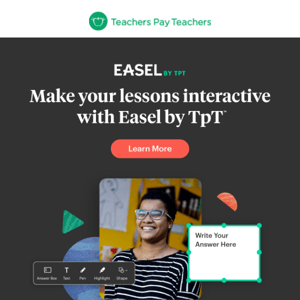 Discover Easel by TpT