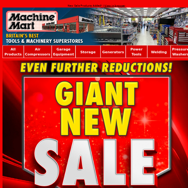 New Sale Products Added With Even Further Reductions!