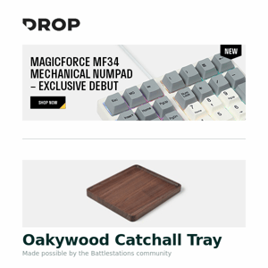 Oakywood Catchall Tray, Campfire Audio Dorado 2020 IEM, Work Louder Creator Micro and more...